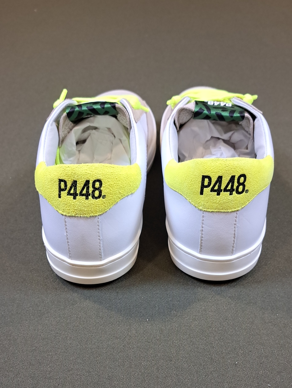 P448 Women's John Low Top Sneaker - Color: Mais-Whi - Size: EU 39 - Picture 5 of 9